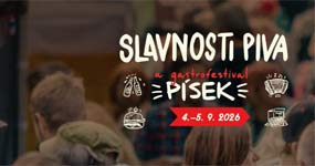 Slavnosti piva a gastrofestival Písek 2026