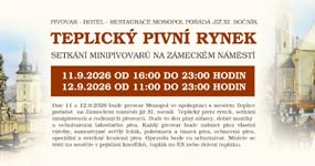 Teplický pivní rynek 2026
