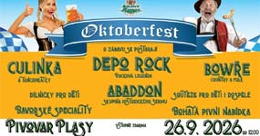 Oktoberfest Plasy 2026 nabídne pivo, hudbu a zábavu pro celou rodinu