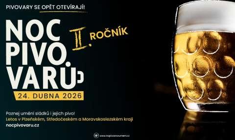 Noc pivovarů 2026