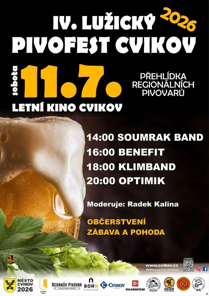 Pivofest Cvikov 2026