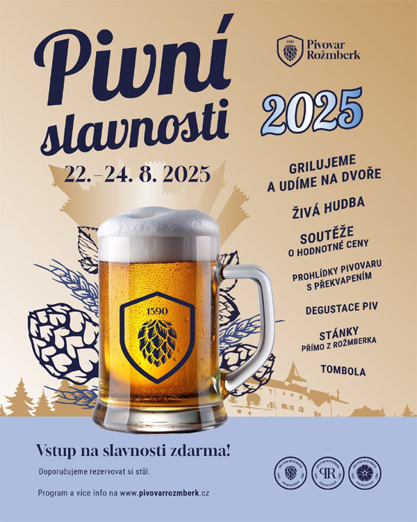 Pivní slavnosti Rožmberk