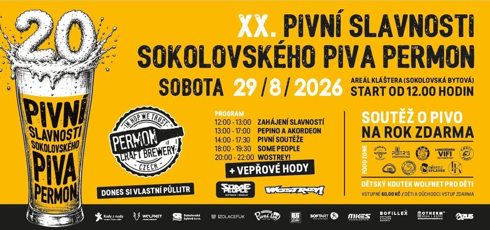 20. pivní slavnosti pivovaru Permon